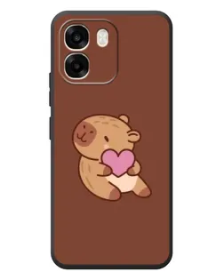 Чехол для OPPO A6 с картинкой «Капибара с сердцем» Чехол для OPPO A6 с картинкой «Капибара с сердцем»