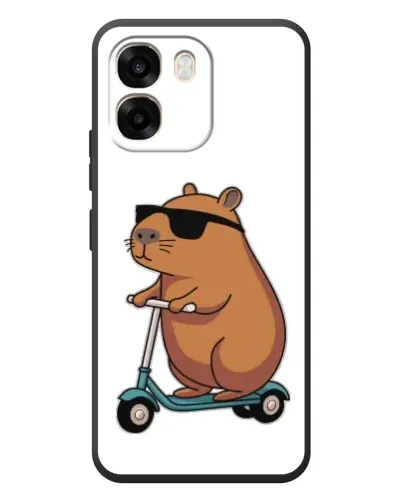Чехол для OPPO A6 с картинкой «Капибара на самокате» Чехол для OPPO A6 с картинкой «Капибара на самокате»