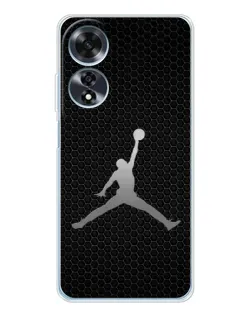 Чехол для OPPO A60 5G с картинкой «Jordan Dark Carbon»