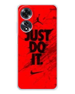 Чехол для OPPO A60 5G с картинкой «Nike Just Do It»
