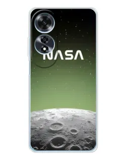 Чехол для OPPO A60 5G с картинкой «NASA — лунный градиент» Чехол для OPPO A60 5G с картинкой «NASA — лунный градиент»