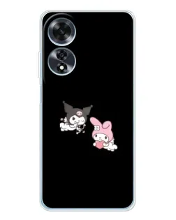 Чехол для OPPO A60 5G с картинкой «My Melody и Kuromi»
