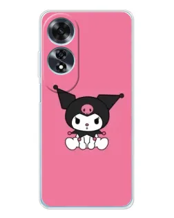 Чехол для OPPO A60 5G с картинкой «Хмурая Kuromi»