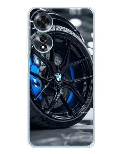 Чехол для OPPO A60 5G с картинкой «Колесо BMW вблизи» Чехол для OPPO A60 5G с картинкой «Колесо BMW вблизи»