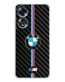 Чехол для OPPO A60 5G с картинкой «Эмблема BMW и карбон» Чехол для OPPO A60 5G с картинкой «Эмблема BMW и карбон»