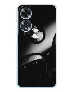 Чехол для OPPO A60 5G с картинкой «Эмблема BMW — макро» Чехол для OPPO A60 5G с картинкой «Эмблема BMW — макро»