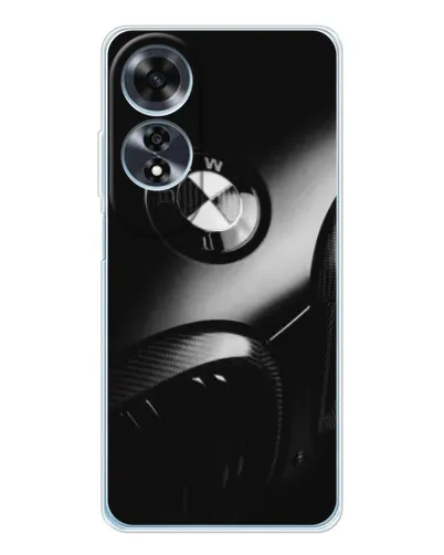 Чехол для OPPO A60 5G с картинкой «Эмблема BMW — макро»