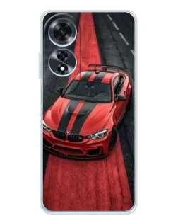 Чехол для OPPO A60 5G с картинкой «BMW на красной дорожке» Чехол для OPPO A60 5G с картинкой «BMW на красной дорожке»
