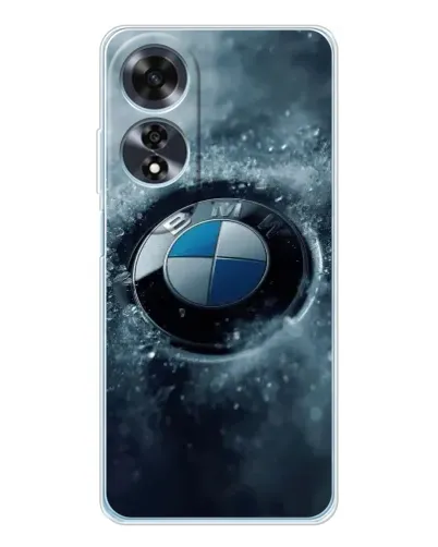 Чехол для OPPO A60 5G с картинкой «Логотип BMW — лед» Чехол для OPPO A60 5G с картинкой «Логотип BMW — лед»