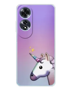Чехол для OPPO A60 5G с картинкой «Единорог градиент» Чехол для OPPO A60 5G с картинкой «Единорог градиент»