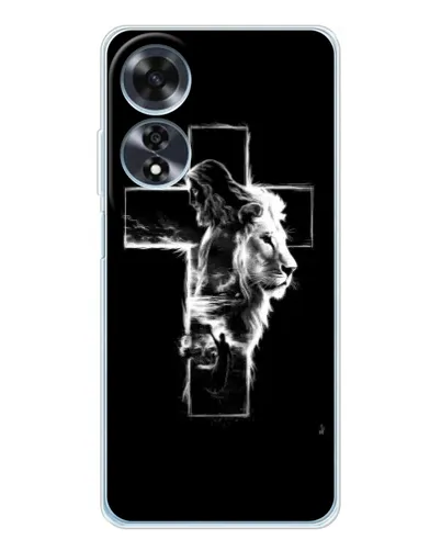 Чехол для OPPO A60 5G с картинкой «Сияющий крест Jesus» Чехол для OPPO A60 5G с картинкой «Сияющий крест Jesus»