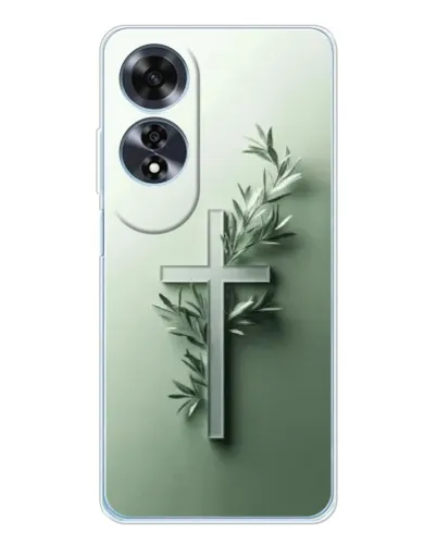 Чехол для OPPO A60 5G с картинкой «Оливковая ветвь» Чехол для OPPO A60 5G с картинкой «Оливковая ветвь»