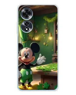 Чехол для OPPO A60 5G с картинкой «Микки в мастерской» Чехол для OPPO A60 5G с картинкой «Микки в мастерской»