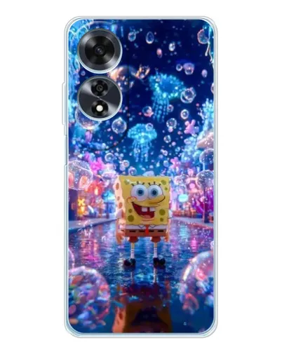 Чехол для OPPO A60 5G с картинкой «Неоновый океан» Чехол для OPPO A60 5G с картинкой «Неоновый океан»