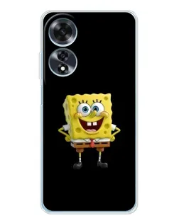 Чехол для OPPO A60 5G с картинкой «Классический Губка Боб»