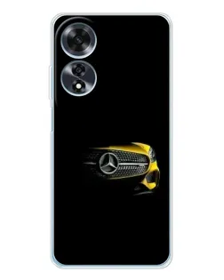 Чехол для OPPO A60 5G с картинкой «Mercedes — ретро стиль» Чехол для OPPO A60 5G с картинкой «Mercedes — ретро стиль»