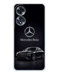 Чехол для OPPO A60 5G с картинкой «Mercedes — решетка радиатора» Чехол для OPPO A60 5G с картинкой «Mercedes — решетка радиатора»