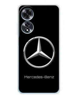 Чехол для OPPO A60 5G с картинкой «Mercedes Silver Logo» Чехол для OPPO A60 5G с картинкой «Mercedes Silver Logo»