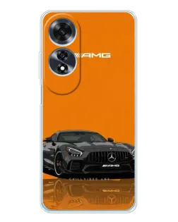Чехол для OPPO A60 5G с картинкой «Оранжевый Mercedes AMG» Чехол для OPPO A60 5G с картинкой «Оранжевый Mercedes AMG»