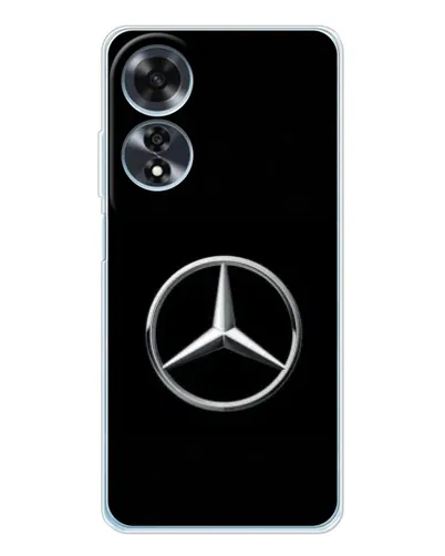 Чехол для OPPO A60 5G с картинкой «Mercedes классический лого»