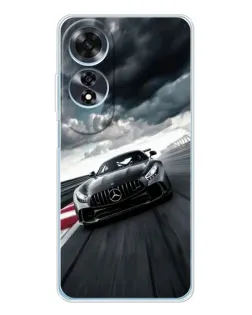 Чехол для OPPO A60 5G с картинкой «Гоночный Mercedes AMG» Чехол для OPPO A60 5G с картинкой «Гоночный Mercedes AMG»