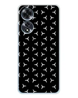Чехол для OPPO A60 5G с картинкой «Mercedes паттерн звезд» Чехол для OPPO A60 5G с картинкой «Mercedes паттерн звезд»