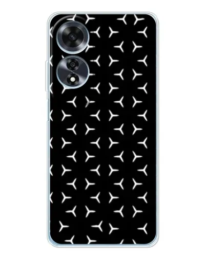 Чехол для OPPO A60 5G с картинкой «Mercedes паттерн звезд» Чехол для OPPO A60 5G с картинкой «Mercedes паттерн звезд»