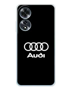 Чехол для OPPO A60 5G с картинкой «Классическое лого Audi» Чехол для OPPO A60 5G с картинкой «Классическое лого Audi»