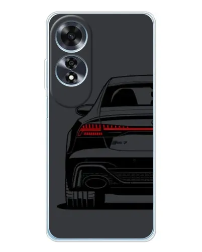 Чехол для OPPO A60 5G с картинкой «Задняя часть Audi — арт»