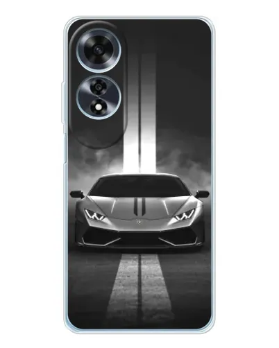 Чехол для OPPO A60 5G с картинкой «Lamborghini симметрия дорог» Чехол для OPPO A60 5G с картинкой «Lamborghini симметрия дорог»
