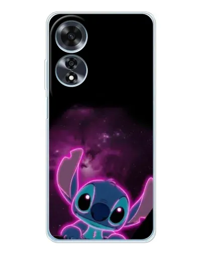 Чехол для OPPO A60 5G с картинкой «Неоновый Stitch» Чехол для OPPO A60 5G с картинкой «Неоновый Stitch»