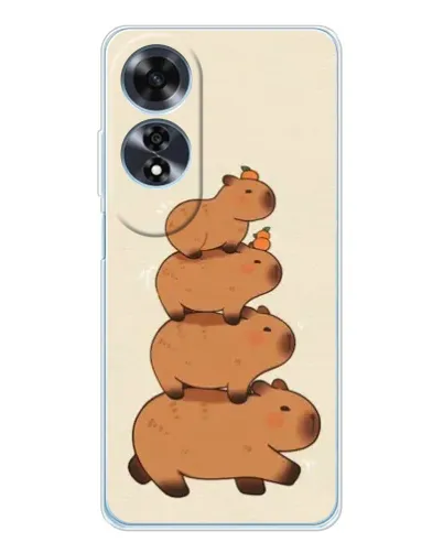 Чехол для OPPO A60 5G с картинкой «Башня из капибар» Чехол для OPPO A60 5G с картинкой «Башня из капибар»