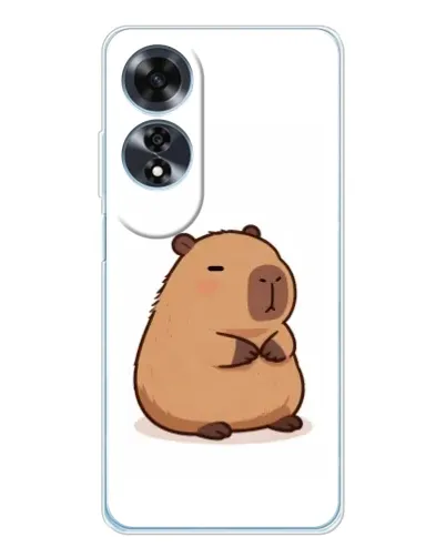 Чехол для OPPO A60 5G с картинкой «Толстенькая капибара» Чехол для OPPO A60 5G с картинкой «Толстенькая капибара»