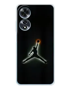 Чохол для OPPO A60 з картинкою «Jordan Gradient Logo» Чохол для OPPO A60 з картинкою «Jordan Gradient Logo»