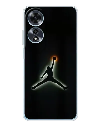 Чехол для OPPO A60 с картинкой «Jordan Gradient Logo» Чехол для OPPO A60 с картинкой «Jordan Gradient Logo»