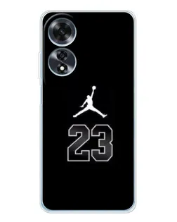 Чехол для OPPO A60 с картинкой «Jordan Flight 23» Чехол для OPPO A60 с картинкой «Jordan Flight 23»