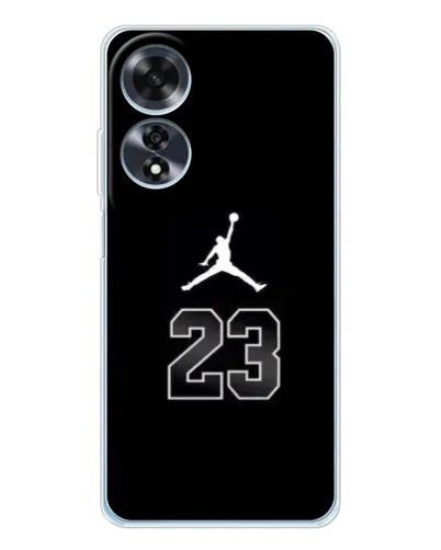 Чехол для OPPO A60 с картинкой «Jordan Flight 23» Чехол для OPPO A60 с картинкой «Jordan Flight 23»
