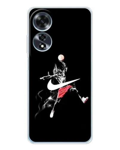 Чехол для OPPO A60 с картинкой «Jordan Jumpman» Чехол для OPPO A60 с картинкой «Jordan Jumpman»