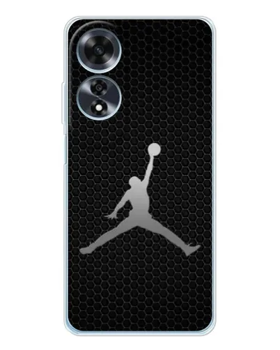 Чехол для OPPO A60 с картинкой «Jordan Dark Carbon» Чехол для OPPO A60 с картинкой «Jordan Dark Carbon»