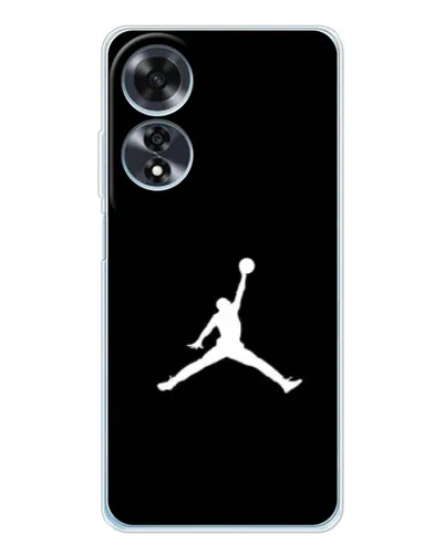 Чехол для OPPO A60 с картинкой «Jordan Silhouette» Чехол для OPPO A60 с картинкой «Jordan Silhouette»