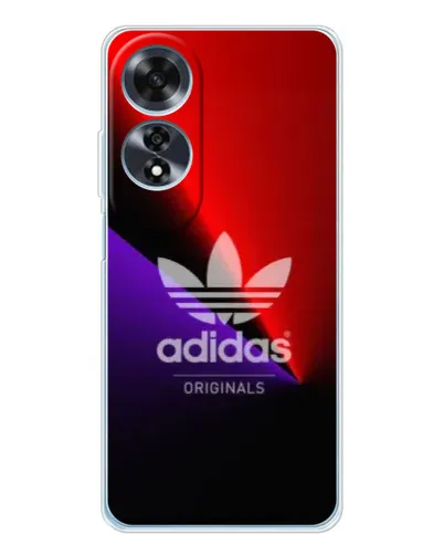 Чехол для OPPO A60 с картинкой «Adidas Red Neon» Чехол для OPPO A60 с картинкой «Adidas Red Neon»