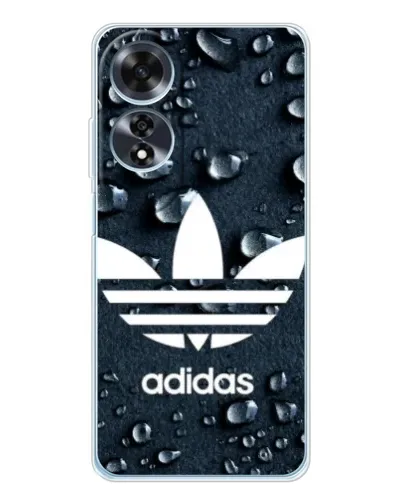 Чехол для OPPO A60 с картинкой «Adidas Trefoil Blue» Чехол для OPPO A60 с картинкой «Adidas Trefoil Blue»