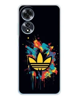 Чохол для OPPO A60 з картинкою «Adidas Splash» Чохол для OPPO A60 з картинкою «Adidas Splash»