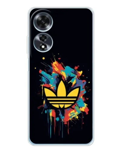 Чехол для OPPO A60 с картинкой «Adidas Splash» Чехол для OPPO A60 с картинкой «Adidas Splash»