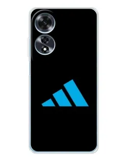 Чехол для OPPO A60 с картинкой «Adidas Cyan Logo»