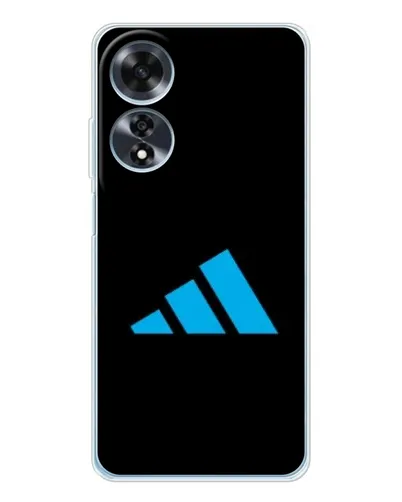 Чехол для OPPO A60 с картинкой «Adidas Cyan Logo» Чехол для OPPO A60 с картинкой «Adidas Cyan Logo»