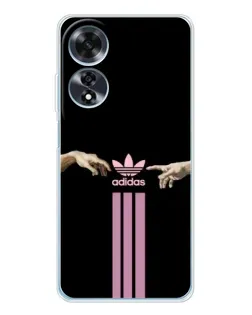 Чехол для OPPO A60 с картинкой «Adidas Hands»