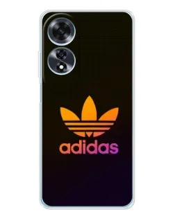 Чехол для OPPO A60 с картинкой «Градиент Adidas»