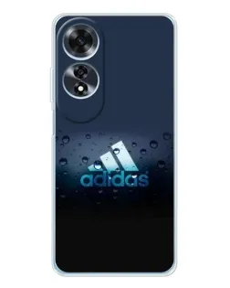 Чехол для OPPO A60 с картинкой «Adidas Water Drops»