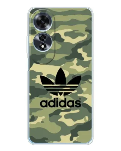 Чехол для OPPO A60 с картинкой «Милитари стиль Adidas» Чехол для OPPO A60 с картинкой «Милитари стиль Adidas»